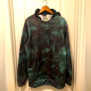 Volcom Veeco Mens Fleeced Lined Snowboarding Hooded Sweatshirt Waterproof XL